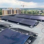 У Бородянці на багатоповерхівках встановлюють сонячні панелі