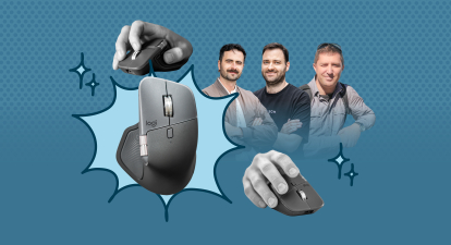 Огляд Logitech MX Master 4 /колаж Аліна Кохан