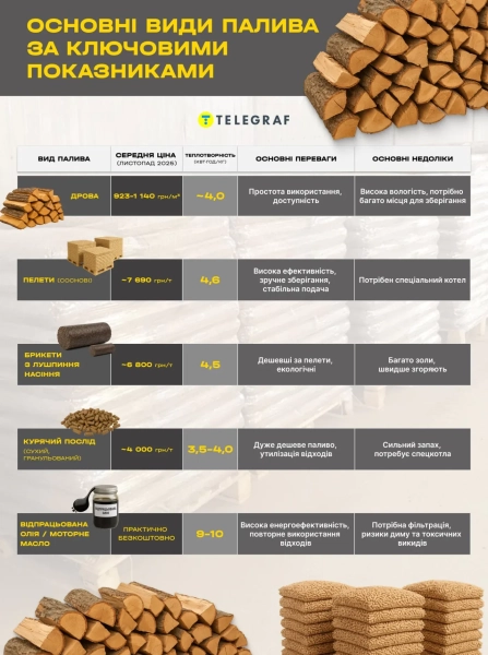 Дешевше за дрова: чим можна опалювати будинок без електрики та газу 2