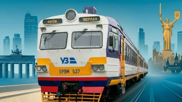 Потяг Київ-Берлін Фото: Укрзалізниця