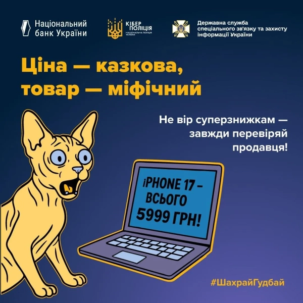 Захист від шахраїв Фото: Держспецзв’язку Захист від шахраїв Фото: Держспецзв’язку