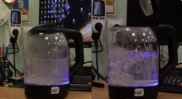 споживає більше з відкритою кришкою YASNO 1