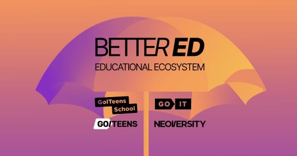 BetterED об'єднає IT-школи GoIT, GoITeens та Neoversity 1 BetterED об'єднає IT-школи GoIT, GoITeens та Neoversity 1