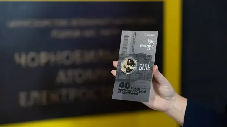 Нацбанк відзначив 40-річчя аварії на ЧАЕС випуском пам'ятної монети – фото 2 Нацбанк відзначив 40-річчя аварії на ЧАЕС випуском пам'ятної монети – фото 2