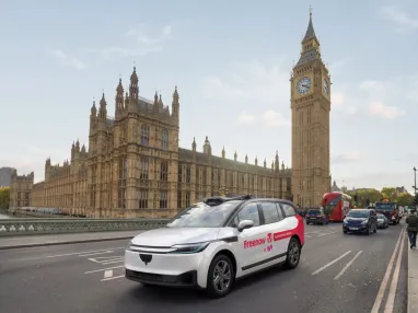 Baidu та Lyft тестують безпілотні таксі в Лондоні