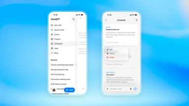 OpenAI розширила функціонал планувальника завдань у ChatGPT 2 OpenAI розширила функціонал планувальника завдань у ChatGPT 2
