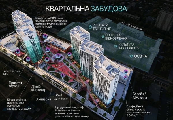 PGD та група "ТАС" збільшують проєкт Bellevie більш ніж удвічі, що призведе до квартальної забудови 4
