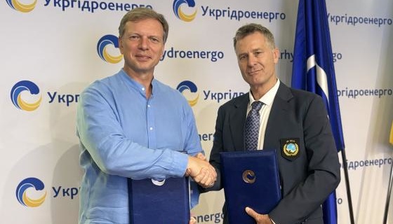 Головна 29 Укргідроенерго укладе угоду з американською компанією 77 Construction…