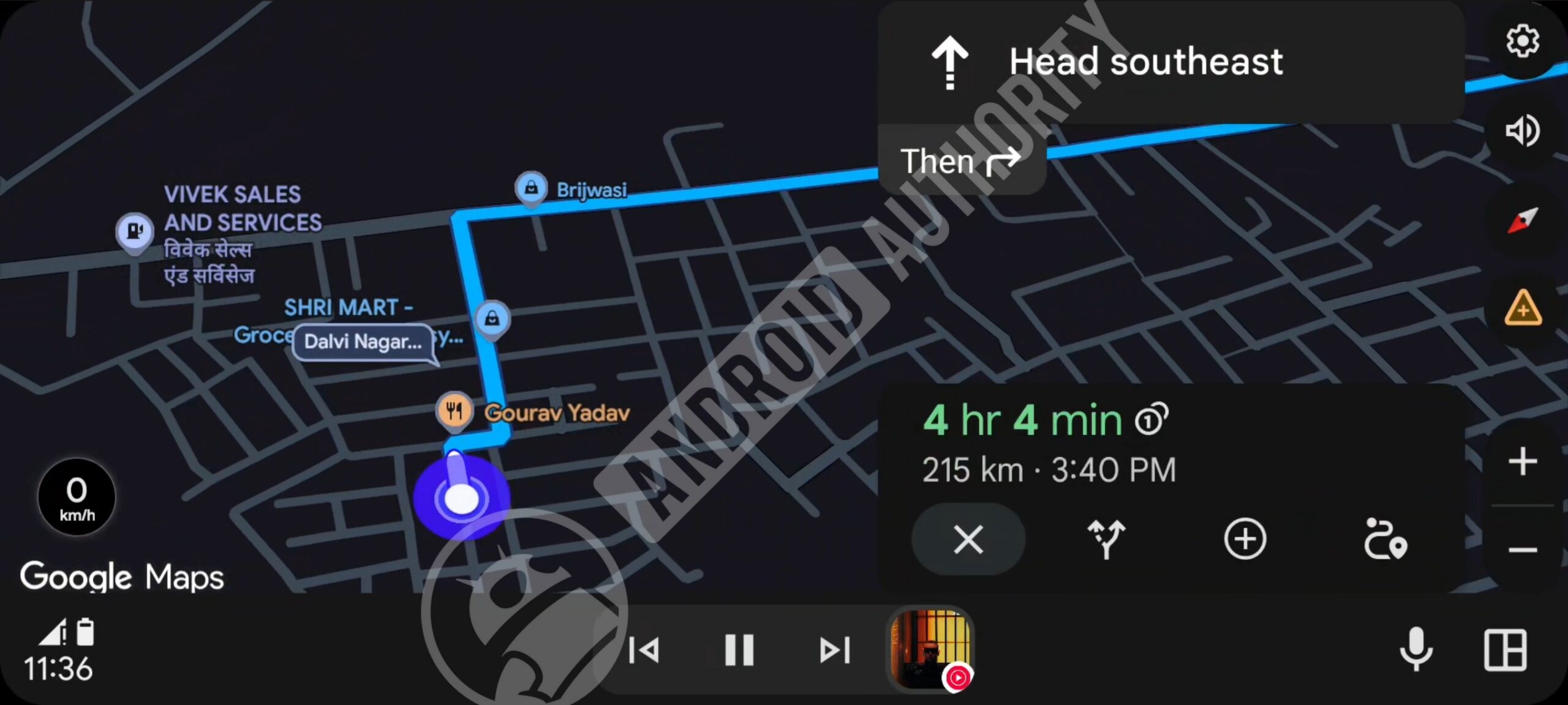 Google Maps для Android Auto отримає нові кольори 10
