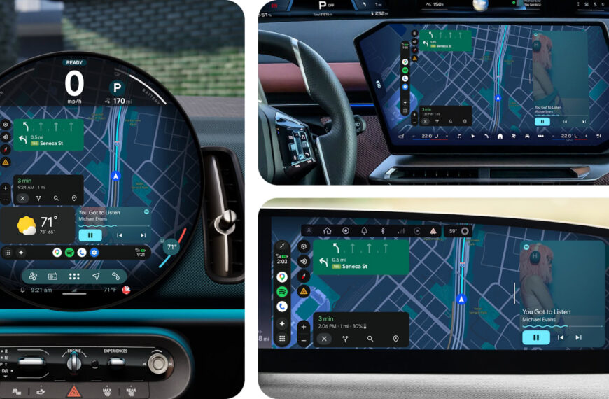 Головна 111 Android Auto: новий дизайн Material 3, віджети та відео