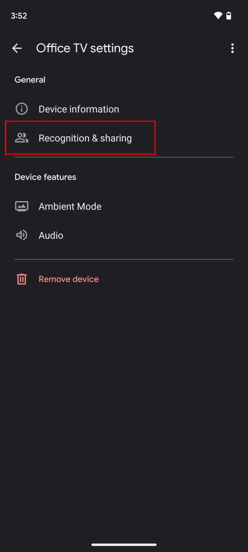 Вимкнення Chromecast та зупинка трансляції на Android 26