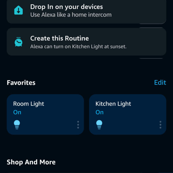 Зміна імені та голосу Alexa