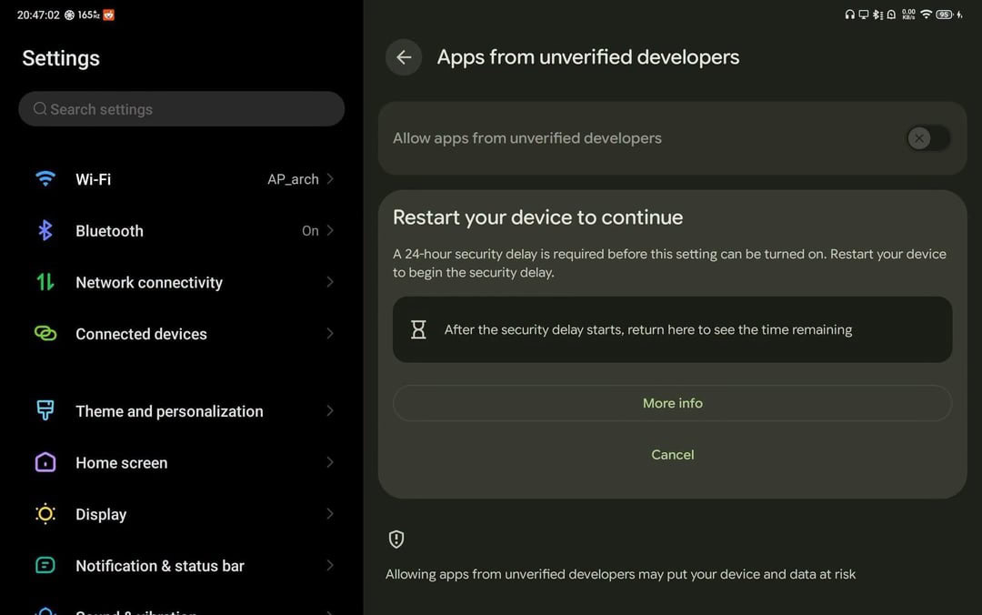 Android: користувачі ненавидять завантаження додатків ззовні 10
