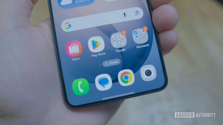 Samsung: вибір пошуку на головному екрані 8
