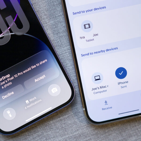 AirDrop файлів з Pixel на iPhone через Quick Share