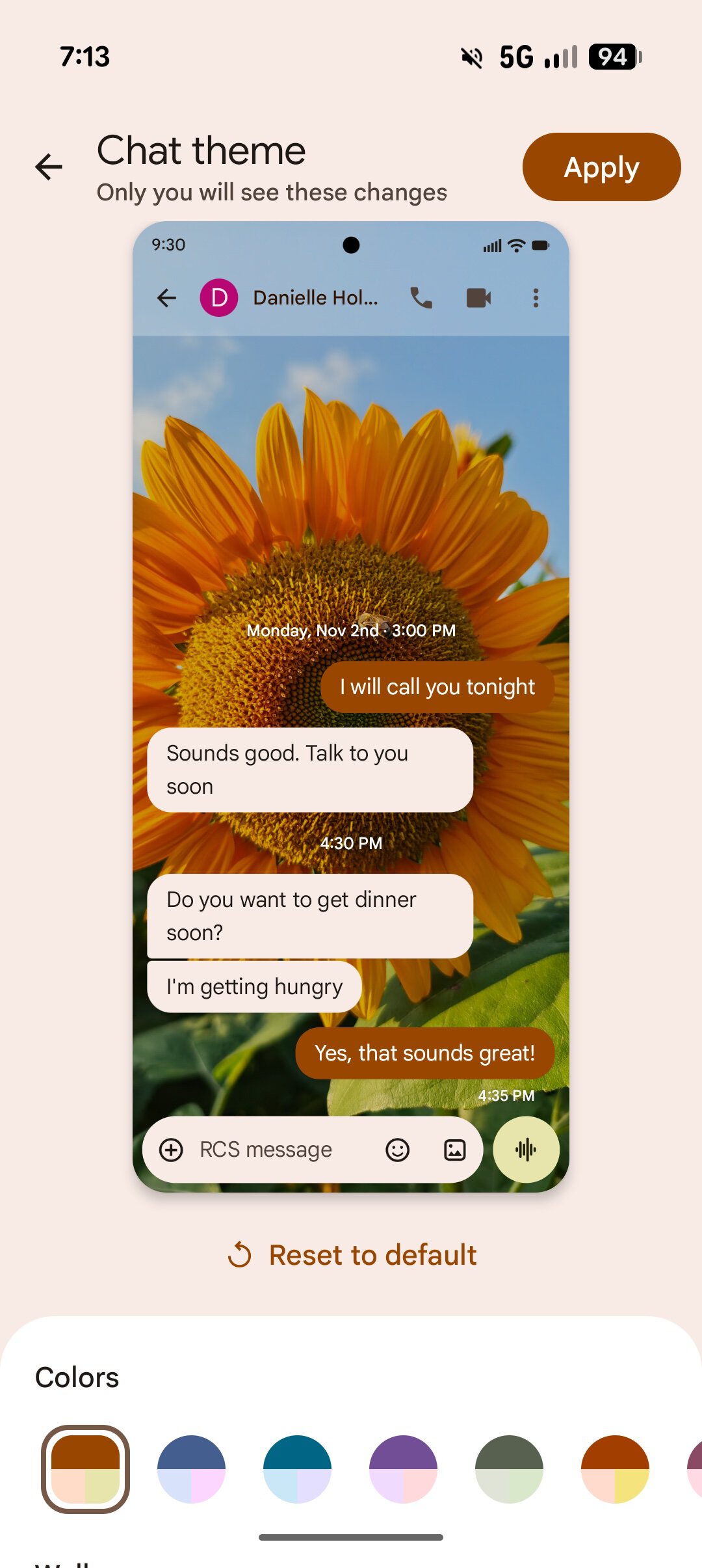 Google Messages: Нові можливості кастомізації 13