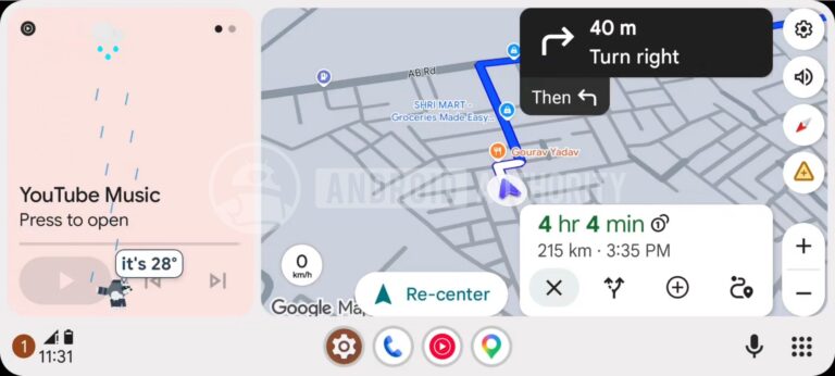 Android Auto: нове рішення для відображення погоди 10
