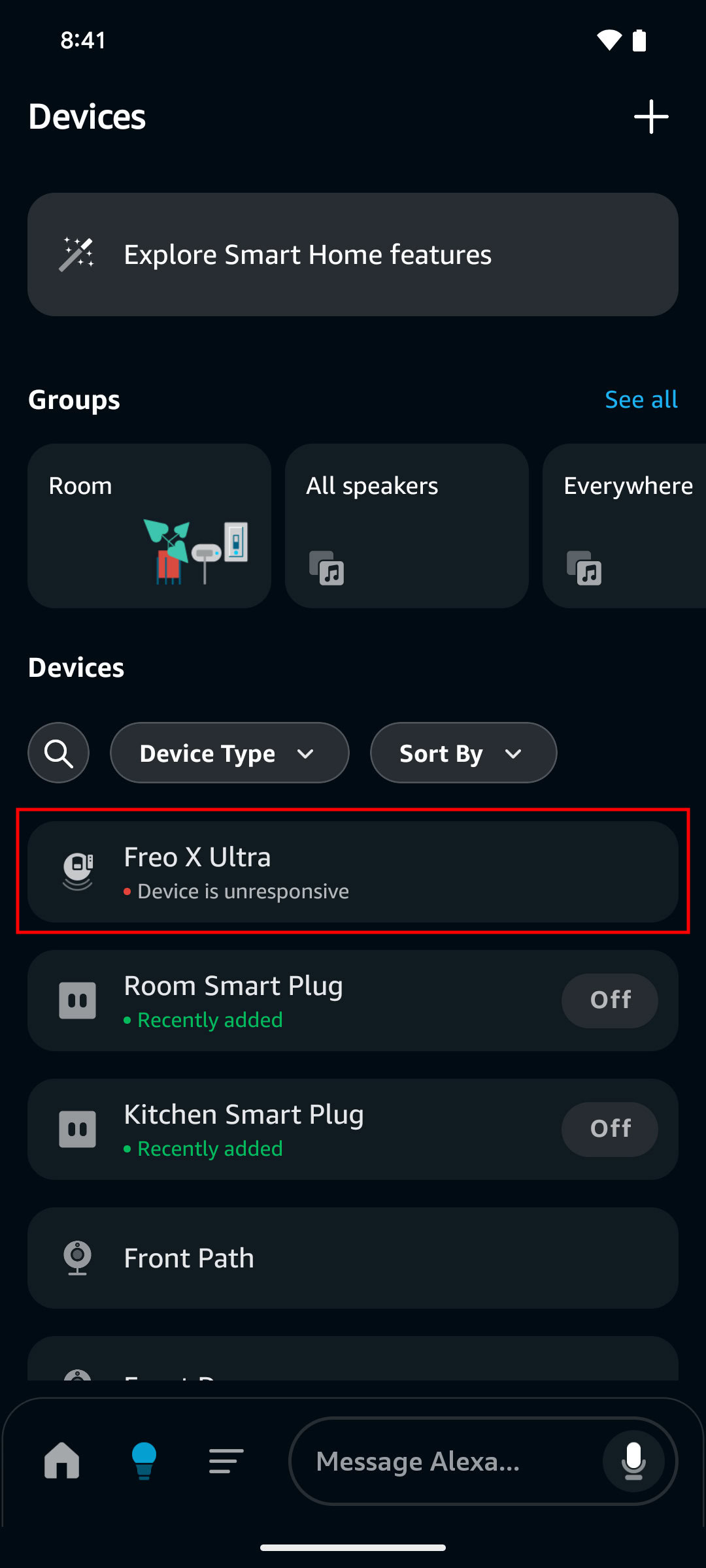 Alexa: видалення пристроїв 10