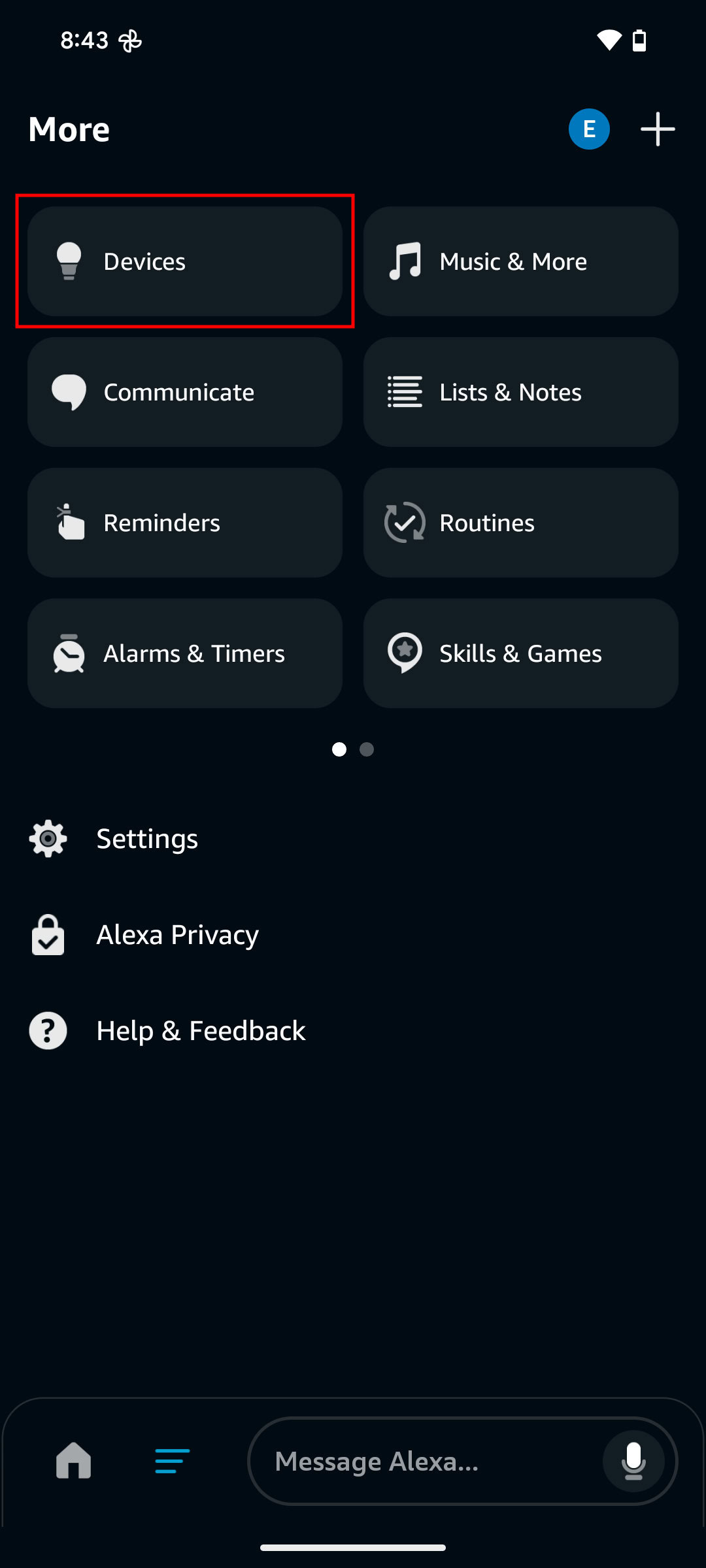Зміна імені та голосу Alexa 20