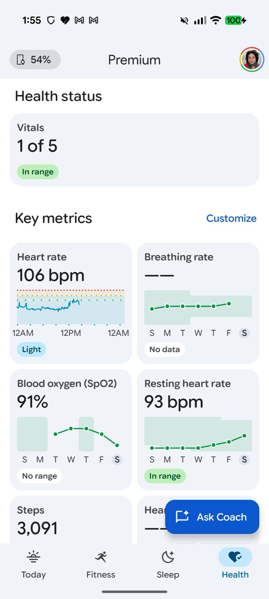 Google Health: тиждень використання. Негативний досвід 16