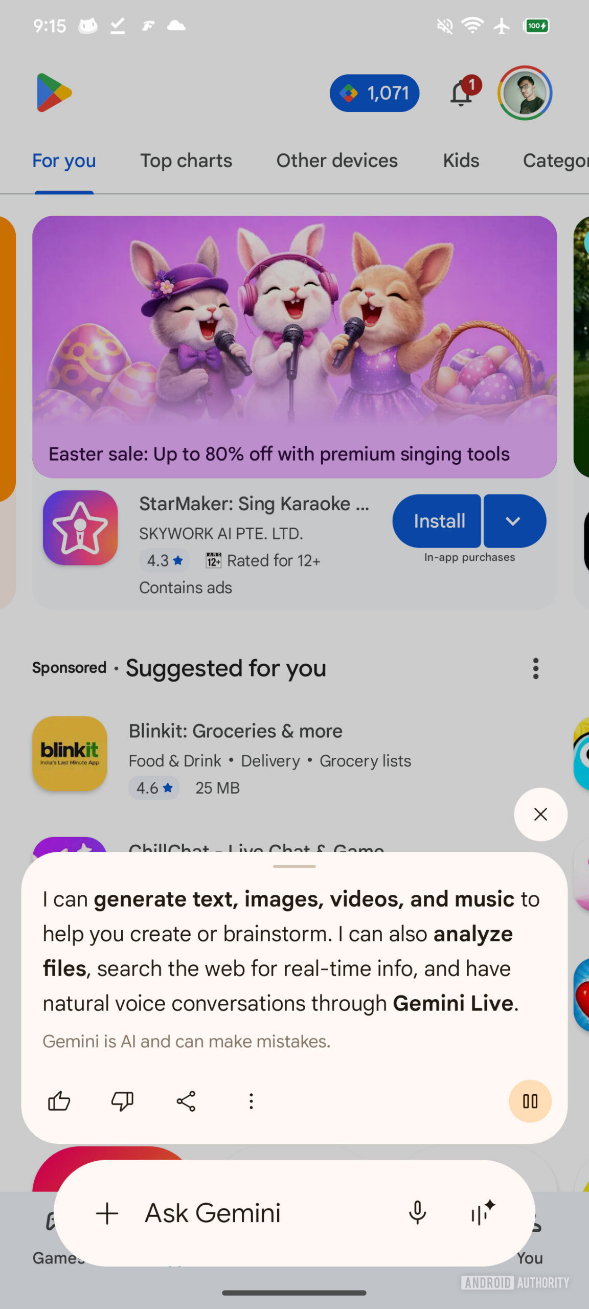 Gemini: зміни для Overlay та Live 9