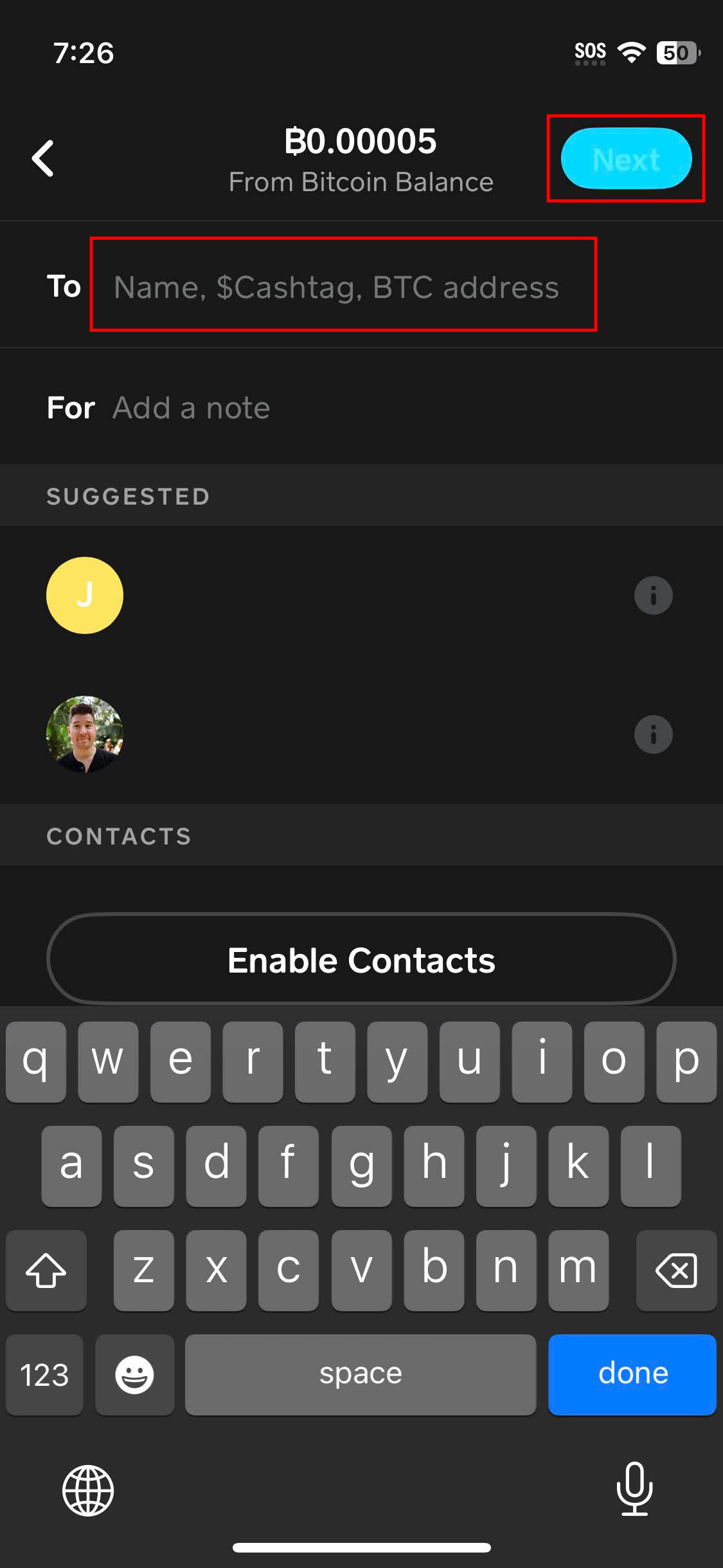 Як надсилати Bitcoin у Cash App 34
