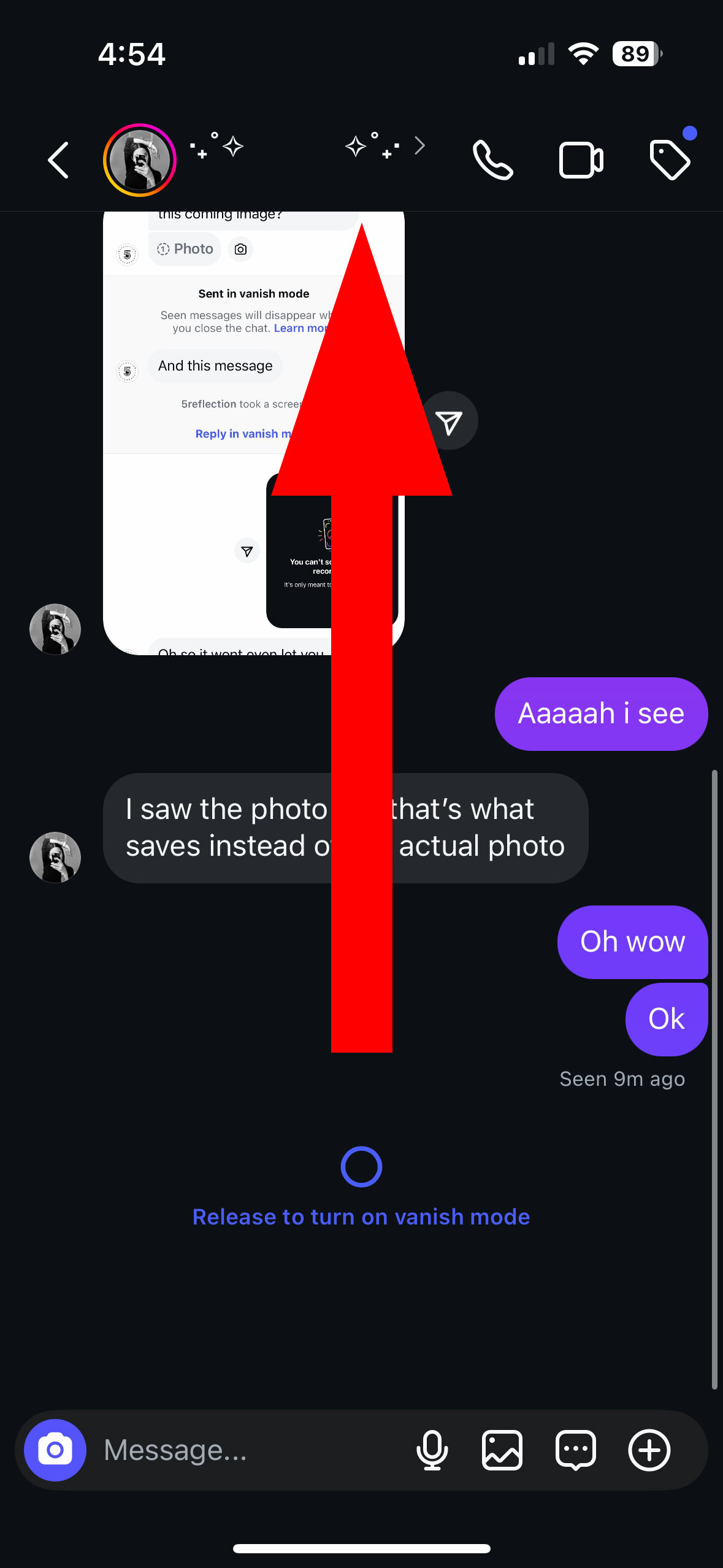 Чи Instagram повідомляє про скріншоти? 13