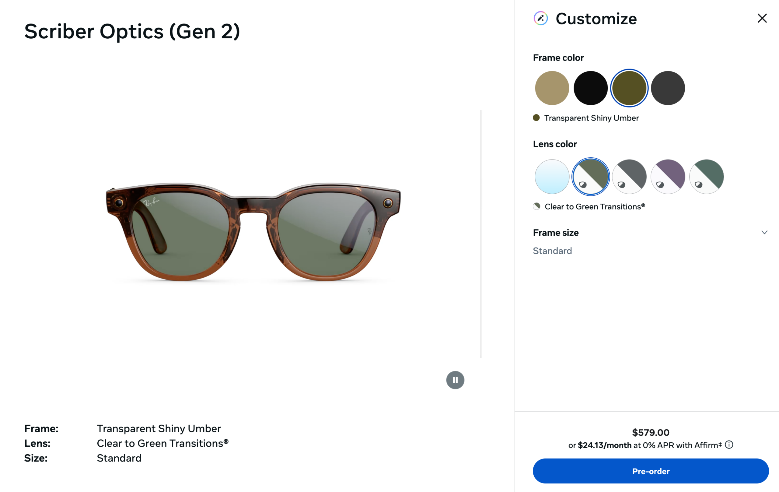 Нові окуляри Ray-Ban від Meta замінять звичайні. 8