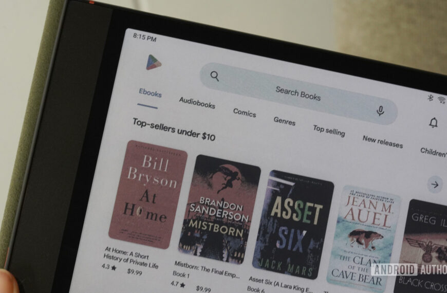 Gemini Notebook: імпорт книг Google Play для нотаток