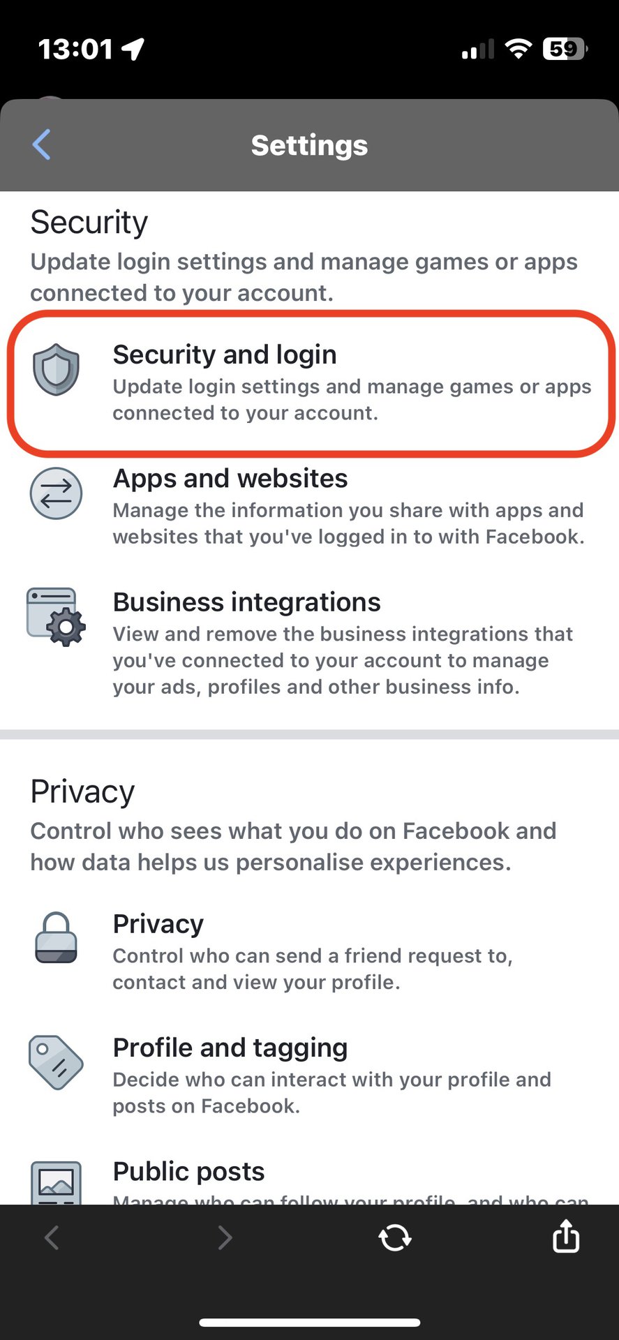 Як вийти з Facebook Messenger 22