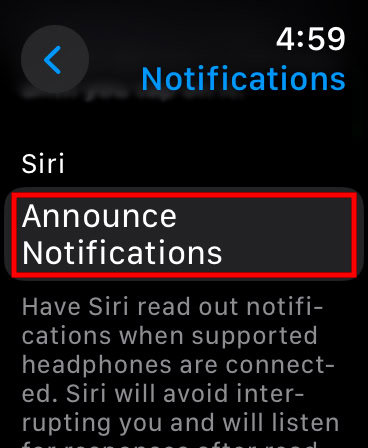 Як вимкнути сповіщення Siri про повідомлення 11