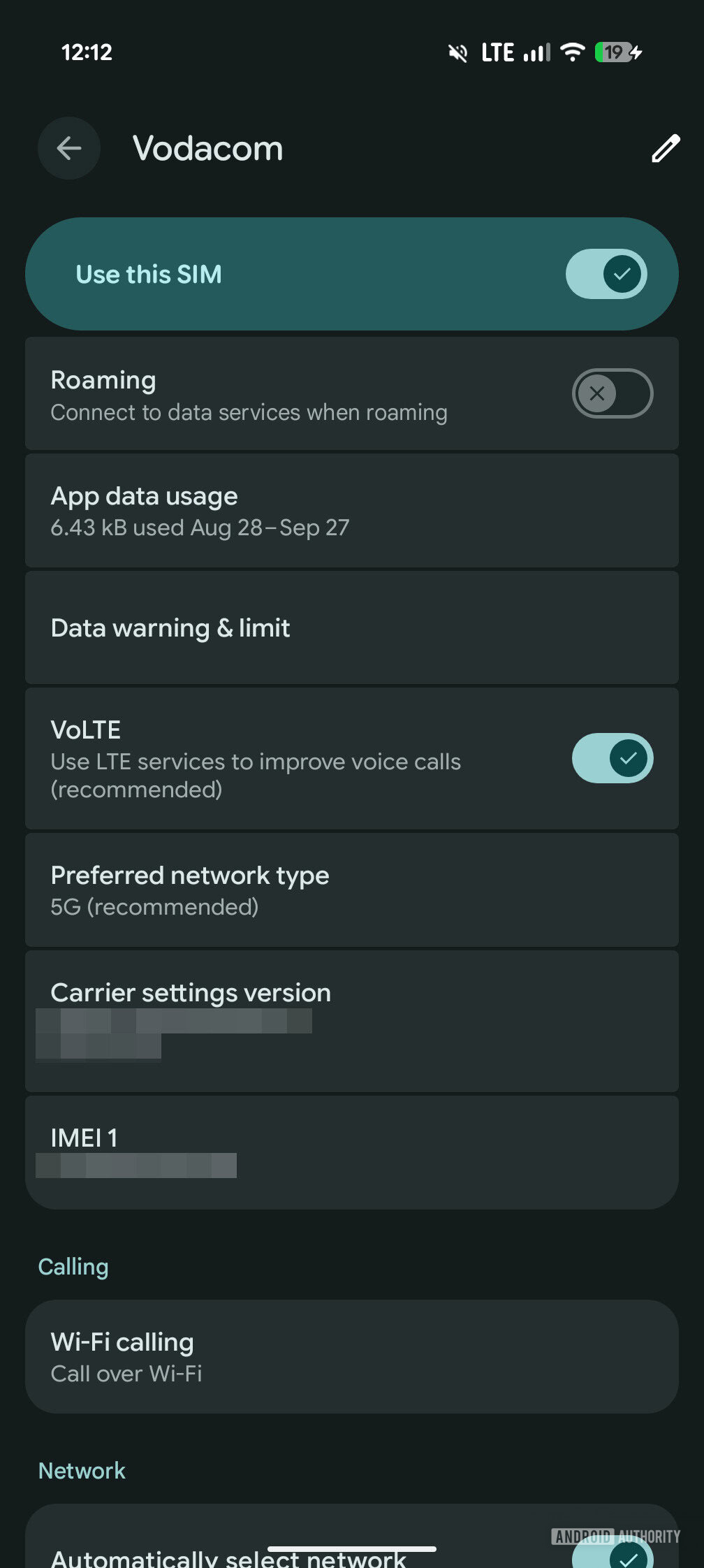 Pixel: спрощене активація VoLTE та Wi-Fi дзвінків 7