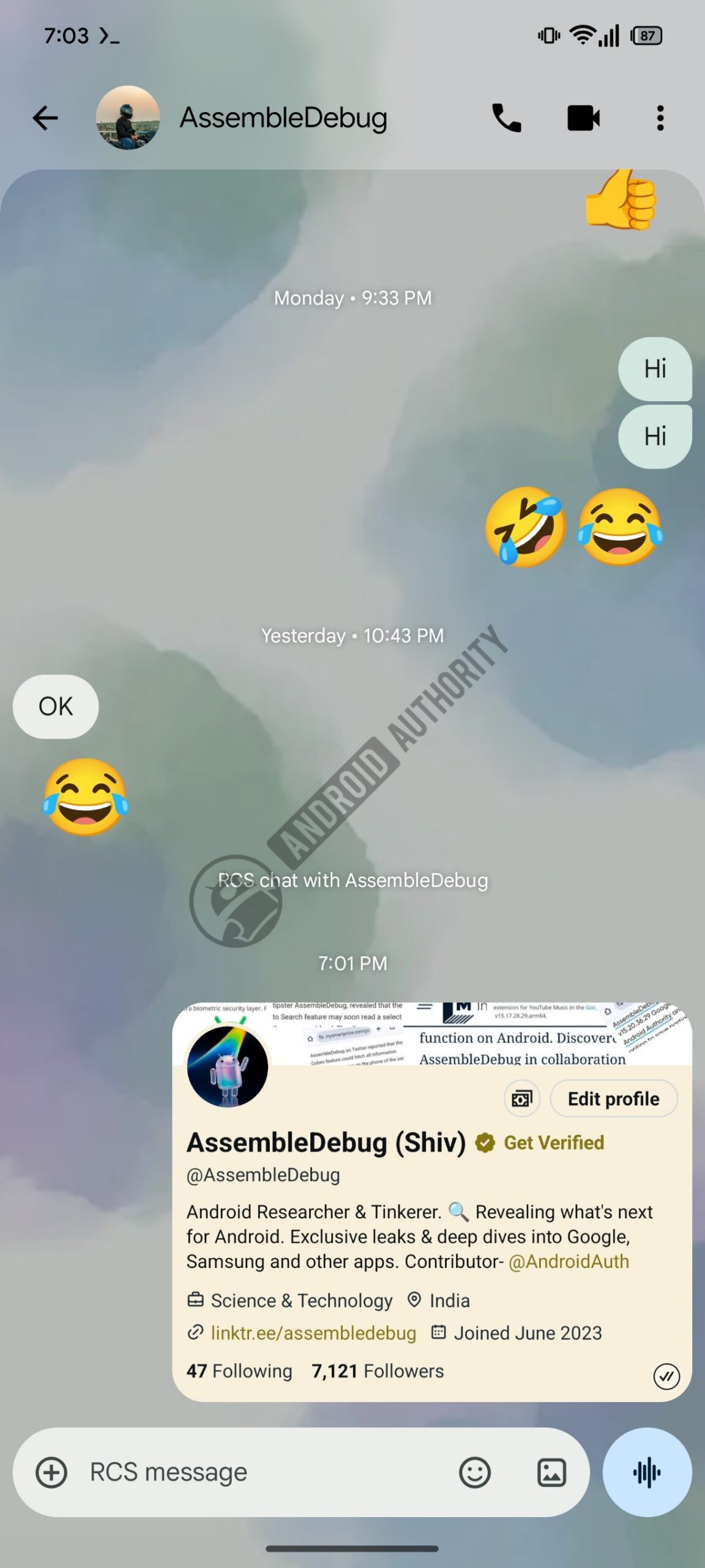 Google Messages: персоналізація чатів кольорами 5