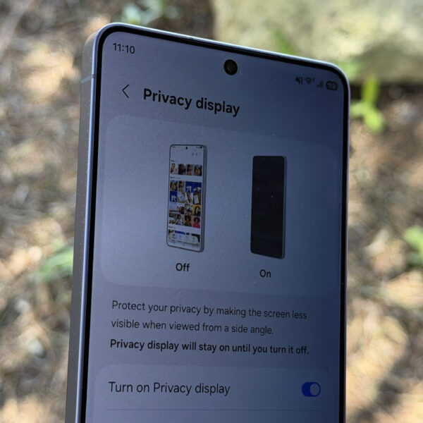Samsung: Privacy Display стало трендом. Інший бренд Android готує своє рішення.