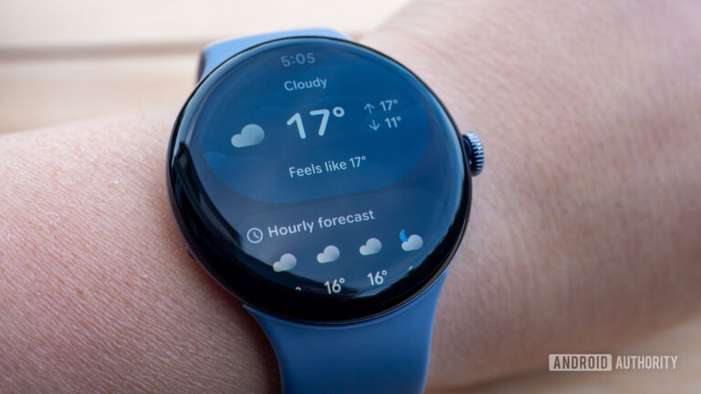 Pixel Watch: Нові модулі віджетів погоди 5 Pixel Watch: Нові модулі віджетів погоди 5