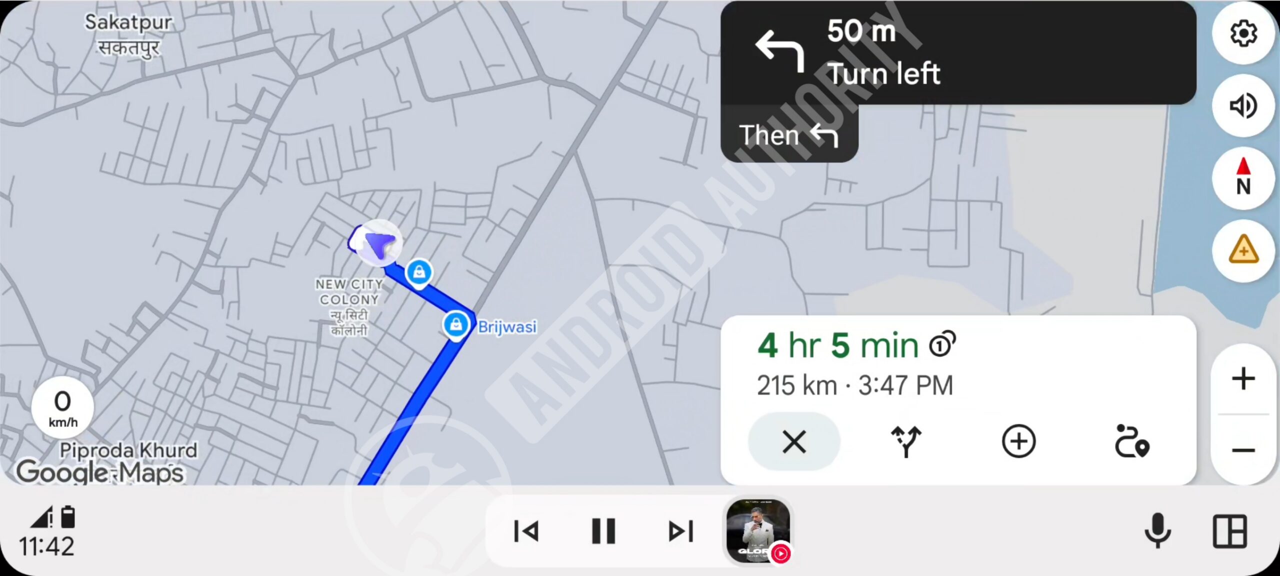 Google Maps для Android Auto отримає нові кольори 8