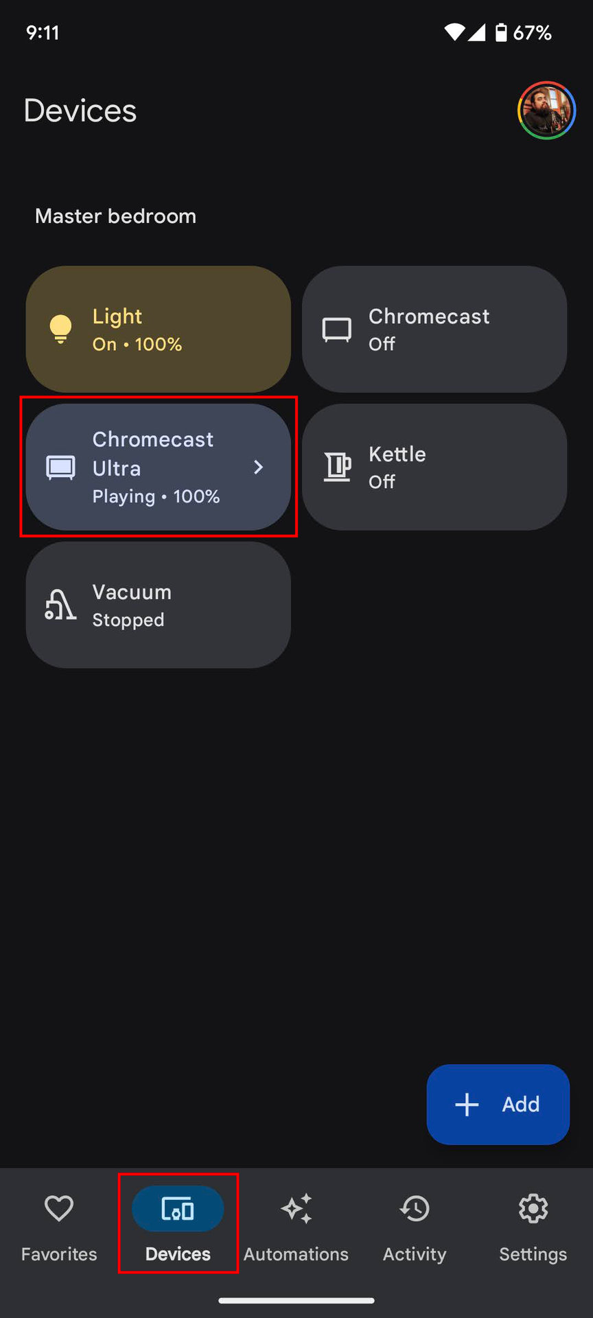 Вимкнення Chromecast та зупинка трансляції на Android 19