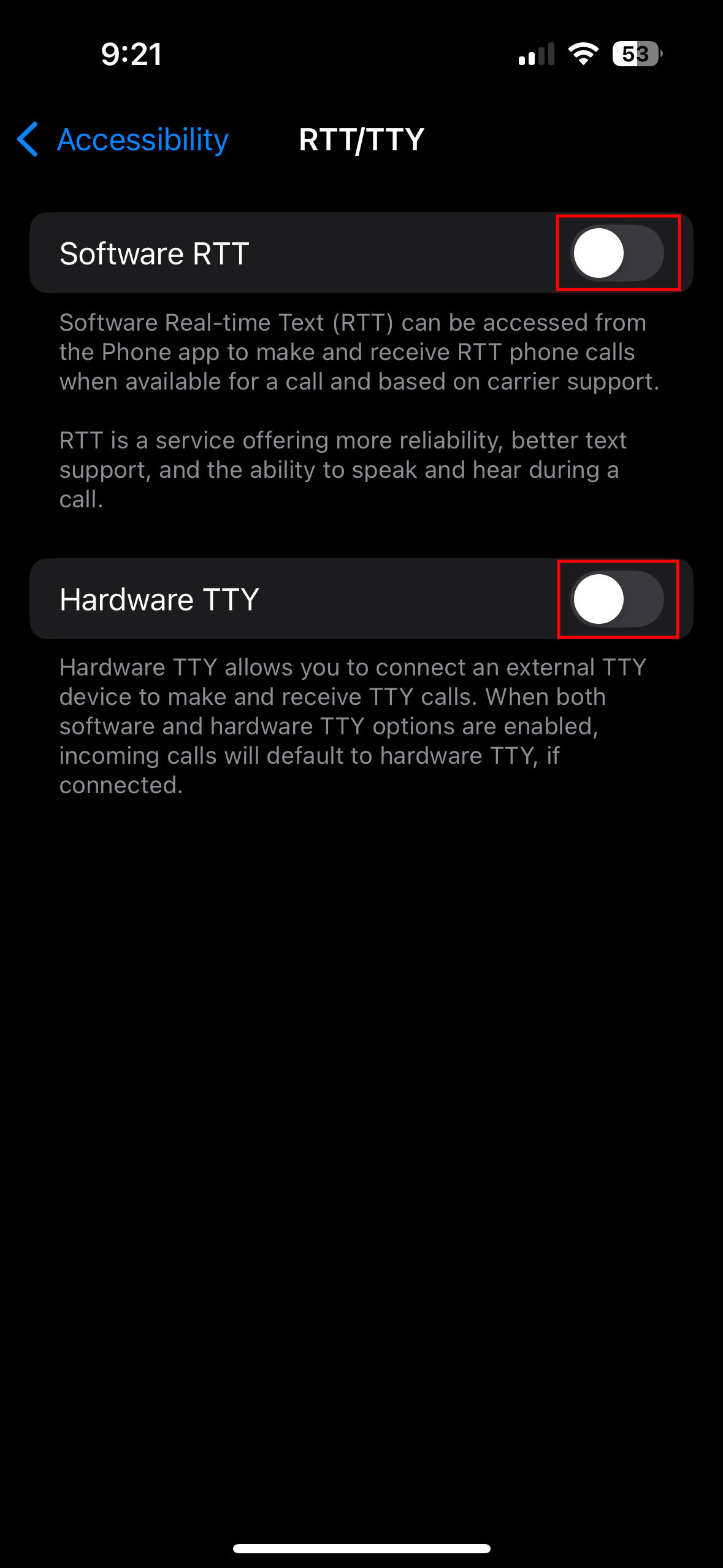 Як вимкнути RTT-дзвінки на iPhone чи Android 20