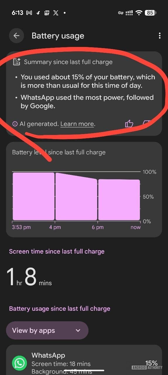 Google додає нову функцію економії заряду для Pixel 2