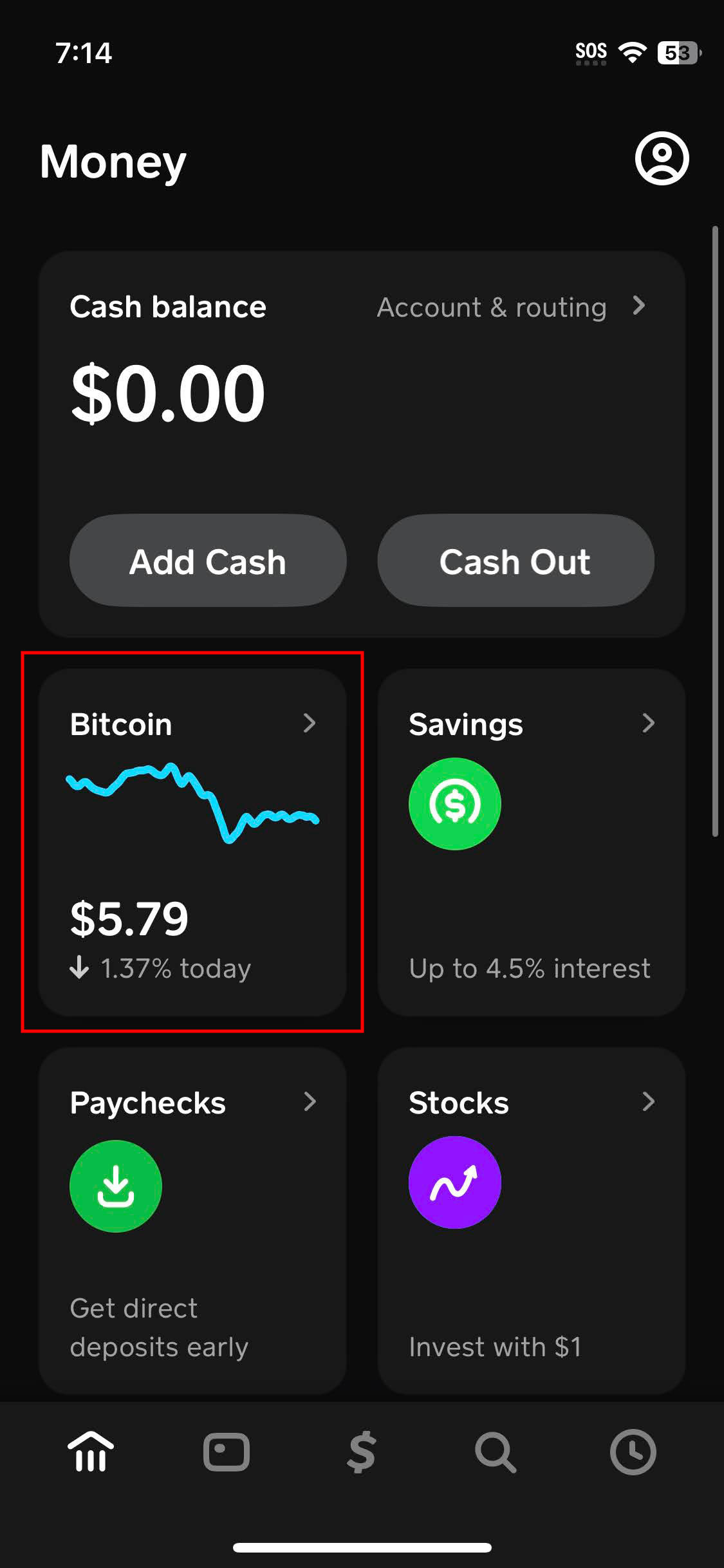 Як надсилати Bitcoin у Cash App 21