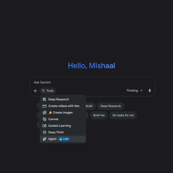 Google представив Gemini Agent: цифровий помічник для завдань