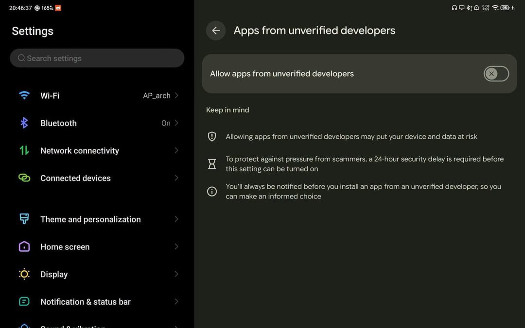 Android: користувачі ненавидять завантаження додатків ззовні 8