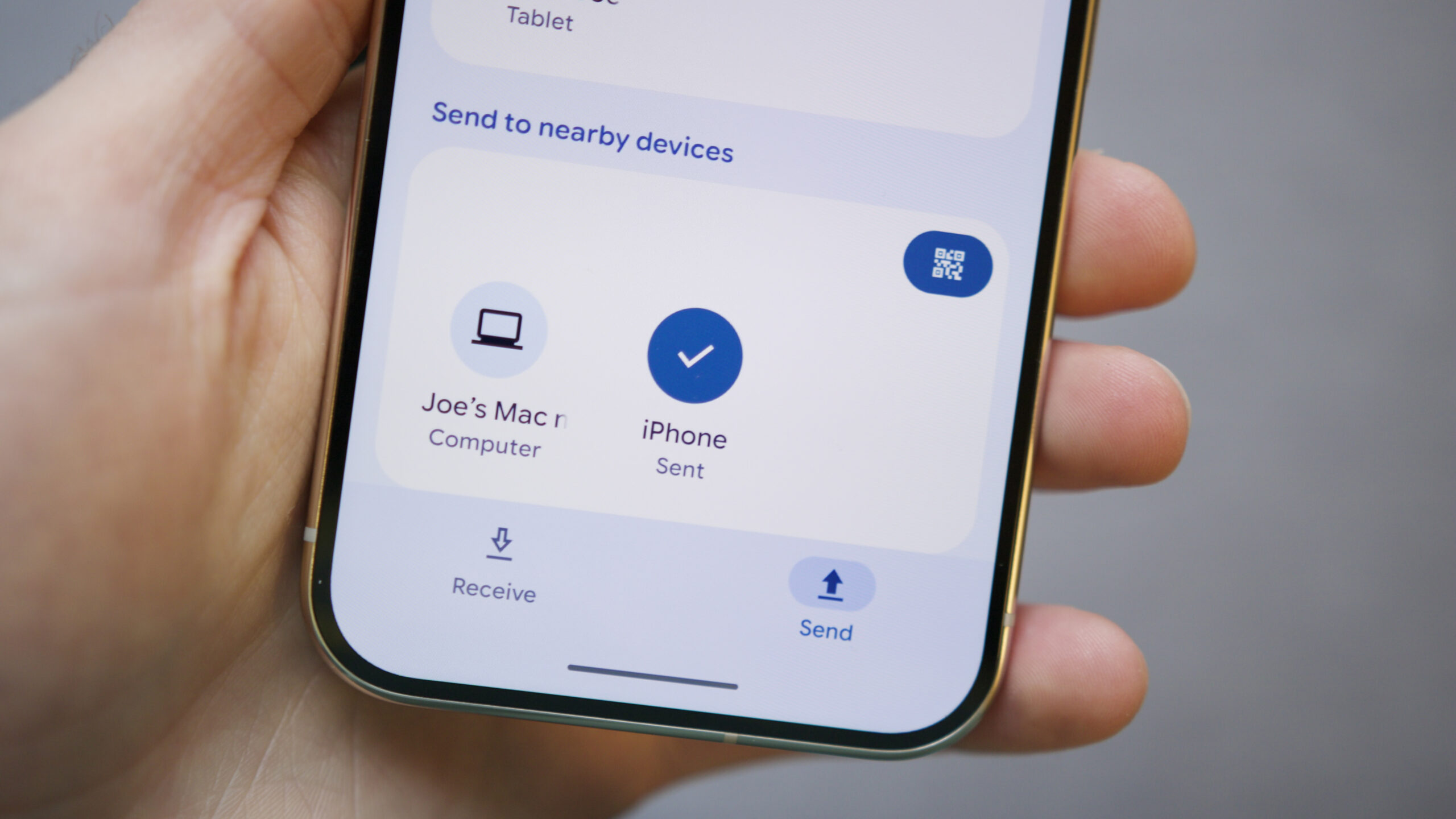 AirDrop файлів з Pixel на iPhone через Quick Share 12