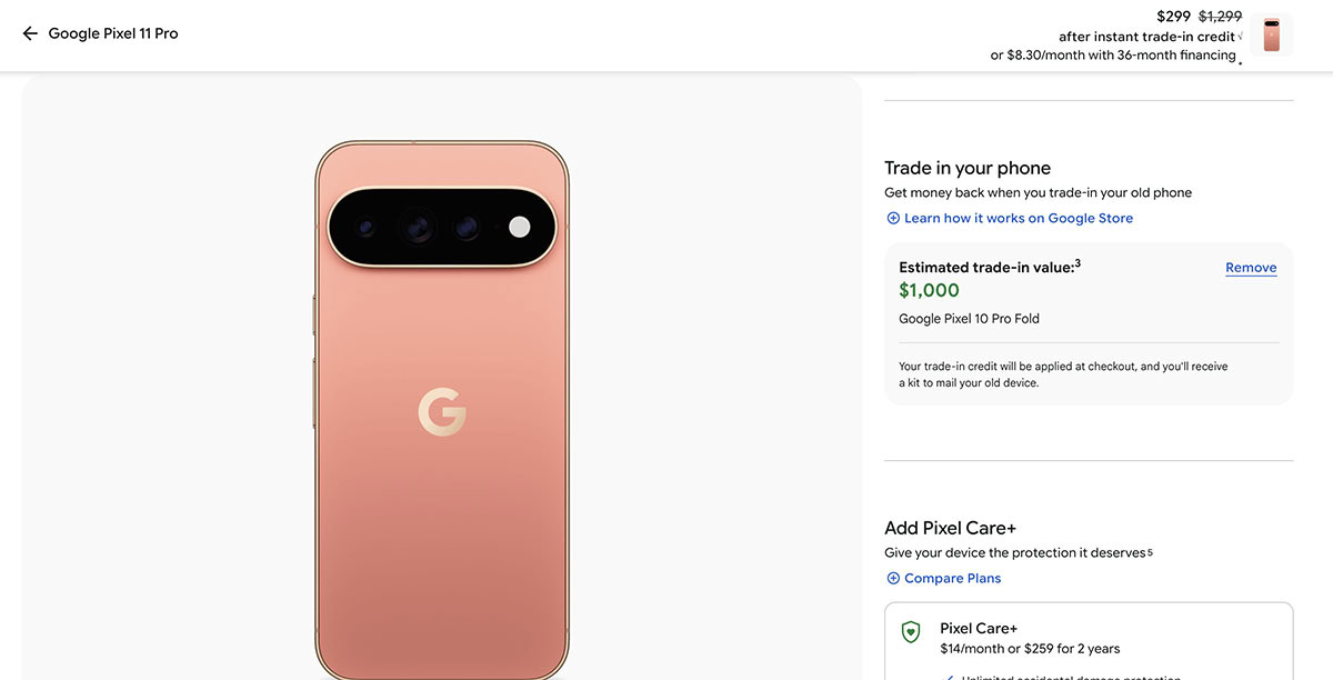 Pixel 11: знижка $1250 та безкоштовний Pixel Watch 5 4