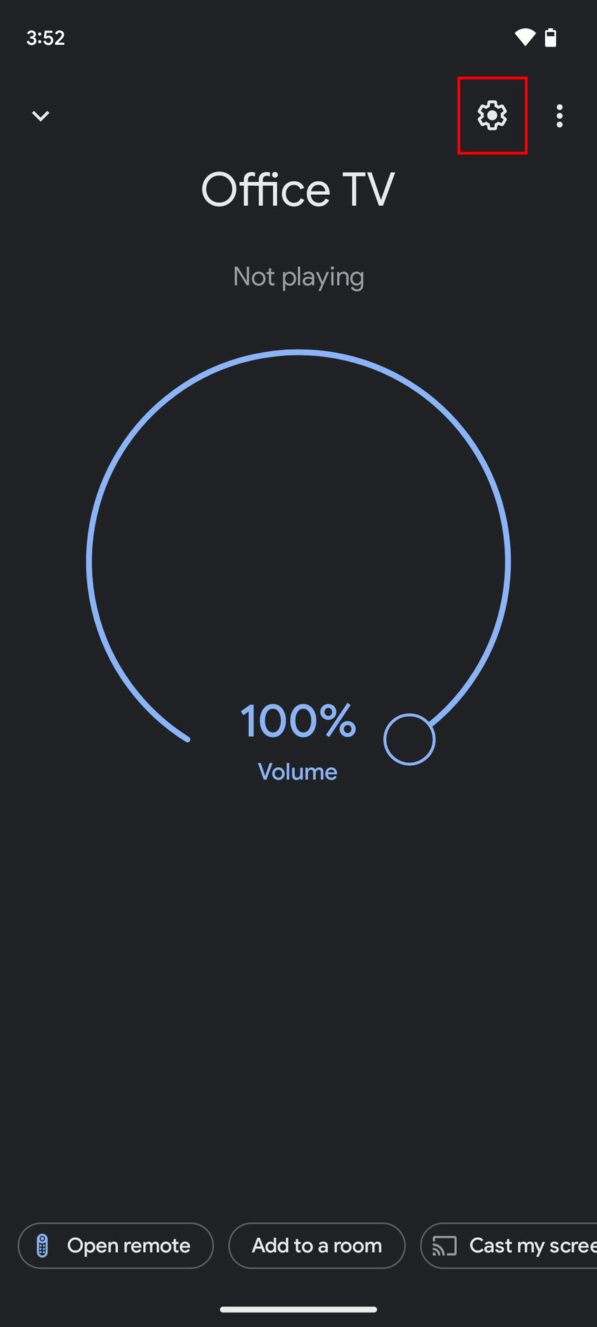 Вимкнення Chromecast та зупинка трансляції на Android 25