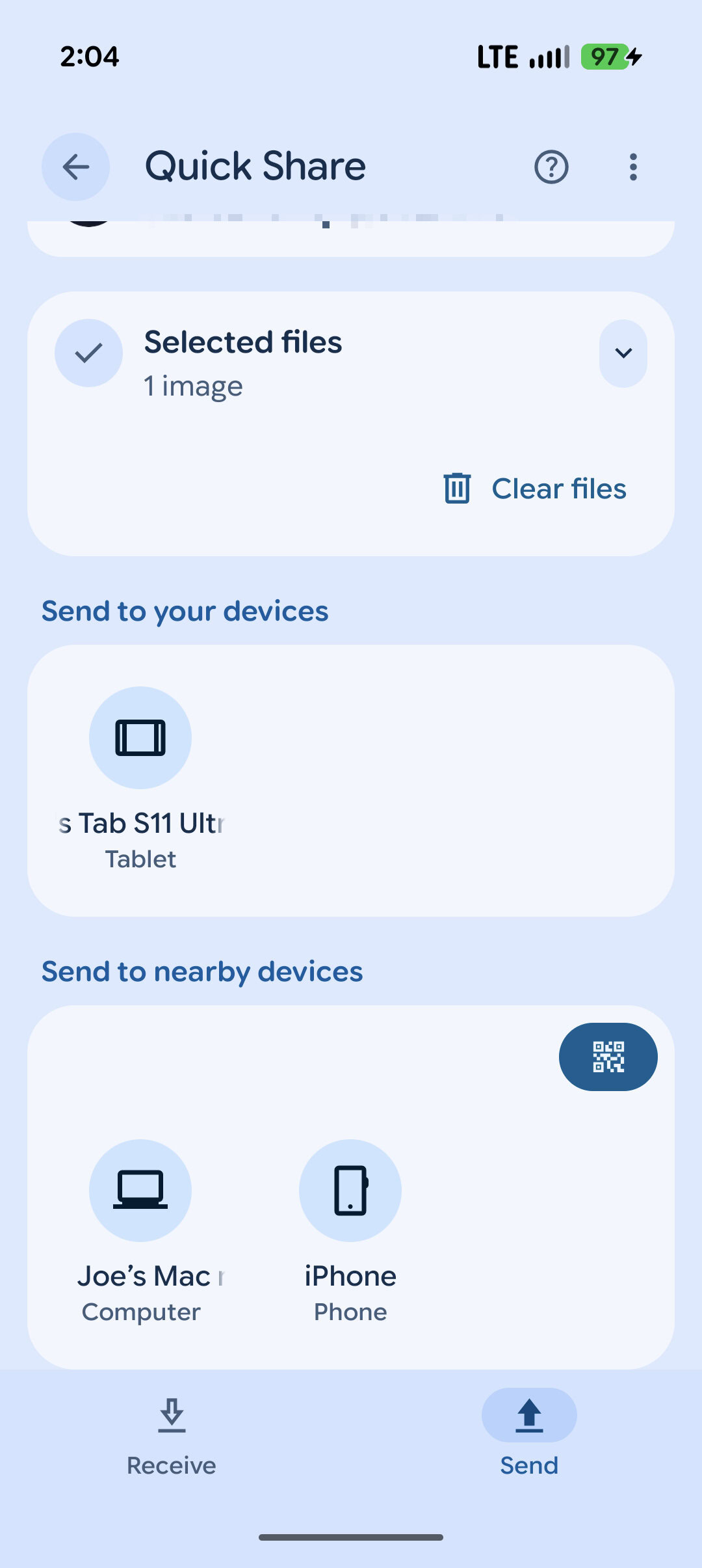 AirDrop файлів з Pixel на iPhone через Quick Share 19