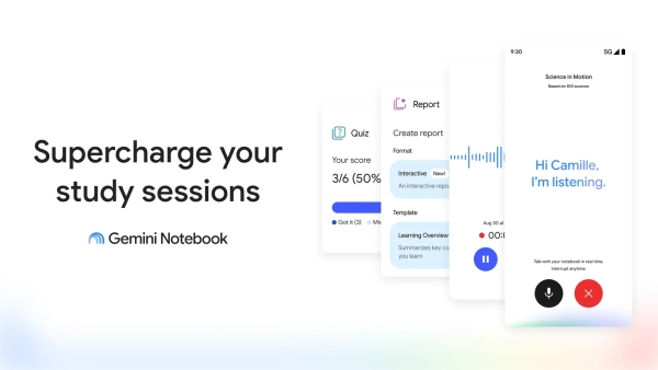 Google доповнила Gemini Notebook новими можливостями 1 Google доповнила Gemini Notebook новими можливостями 1