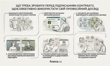 Служба за контрактом: як обрати цивільну професію у війську 2 Служба за контрактом: як обрати цивільну професію у війську 2