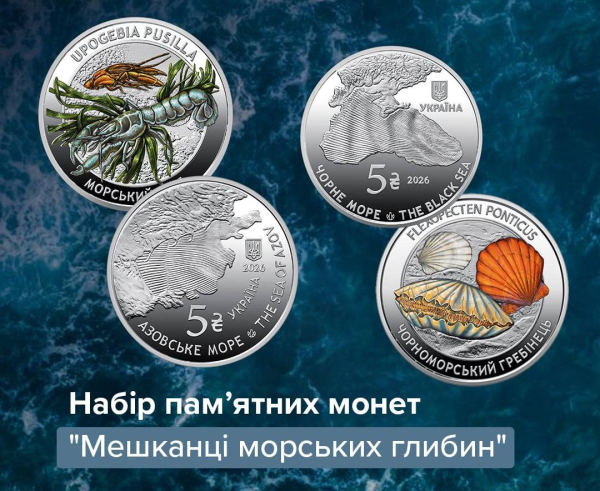 НБУ ввів в обіг пам’ятні монети